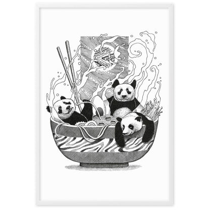 Poster - Panda Ramen Pavel Illustrations artlia